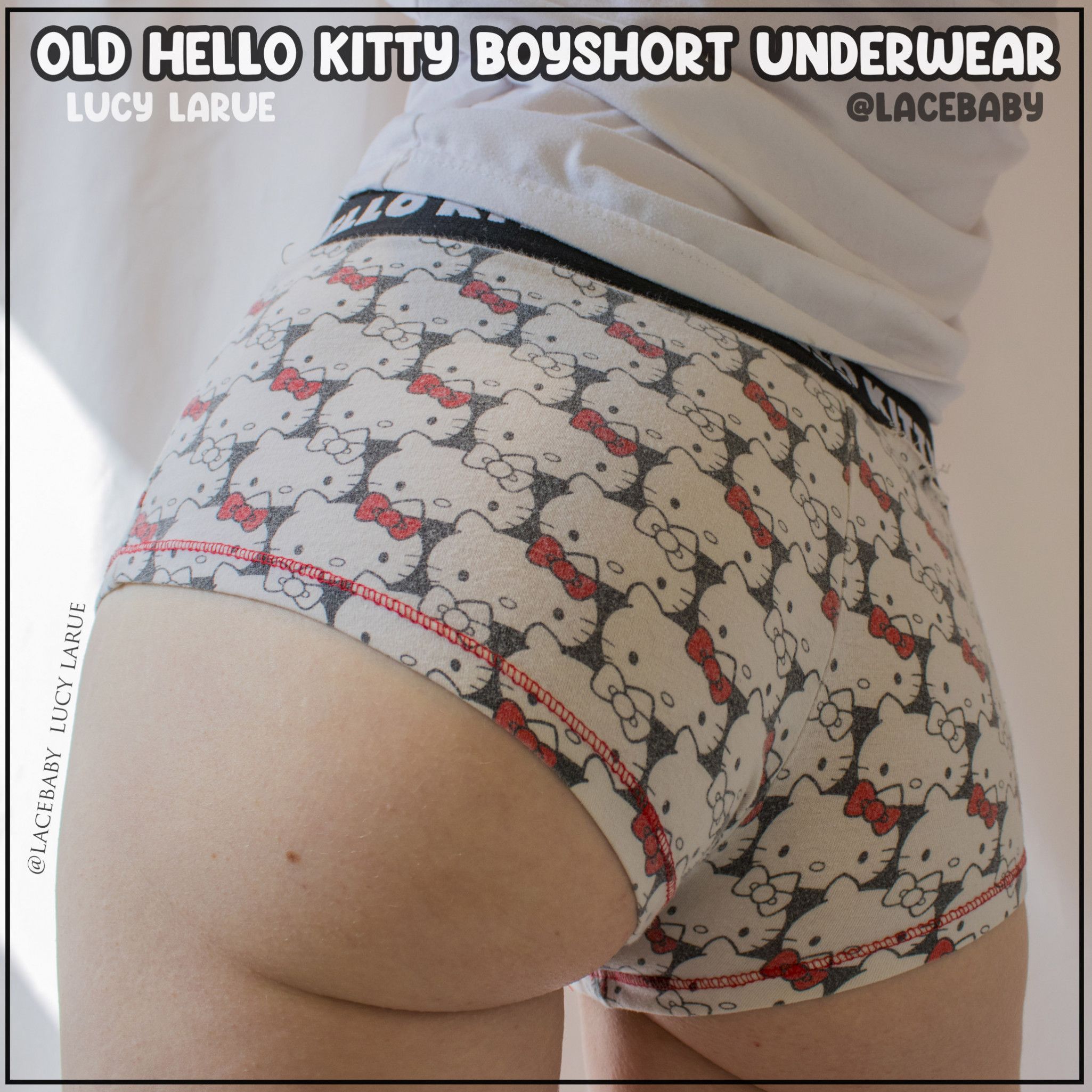 Old Hello Kitty Boyshort Underwear