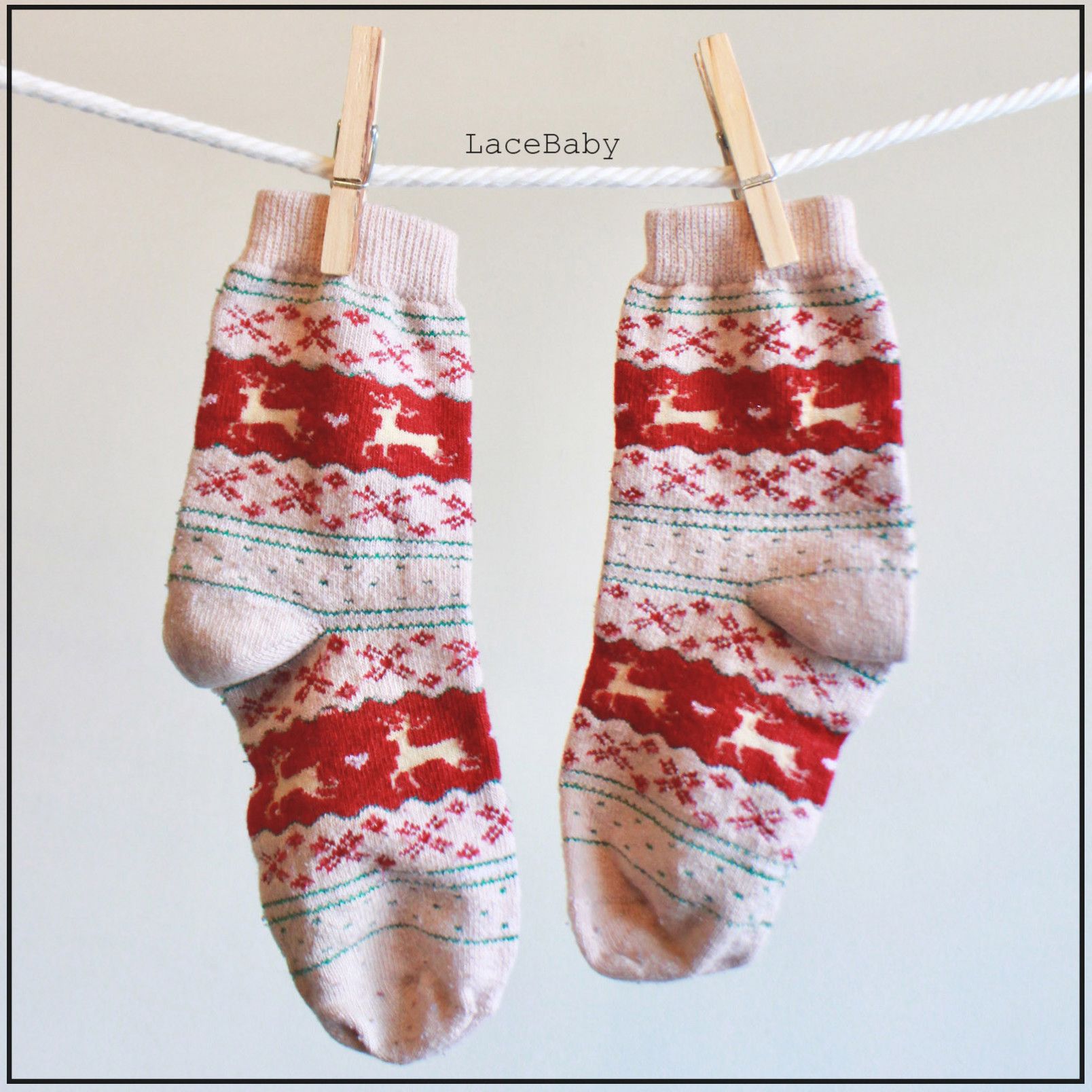 Sweaty Scandinavian Girl Winter Socks