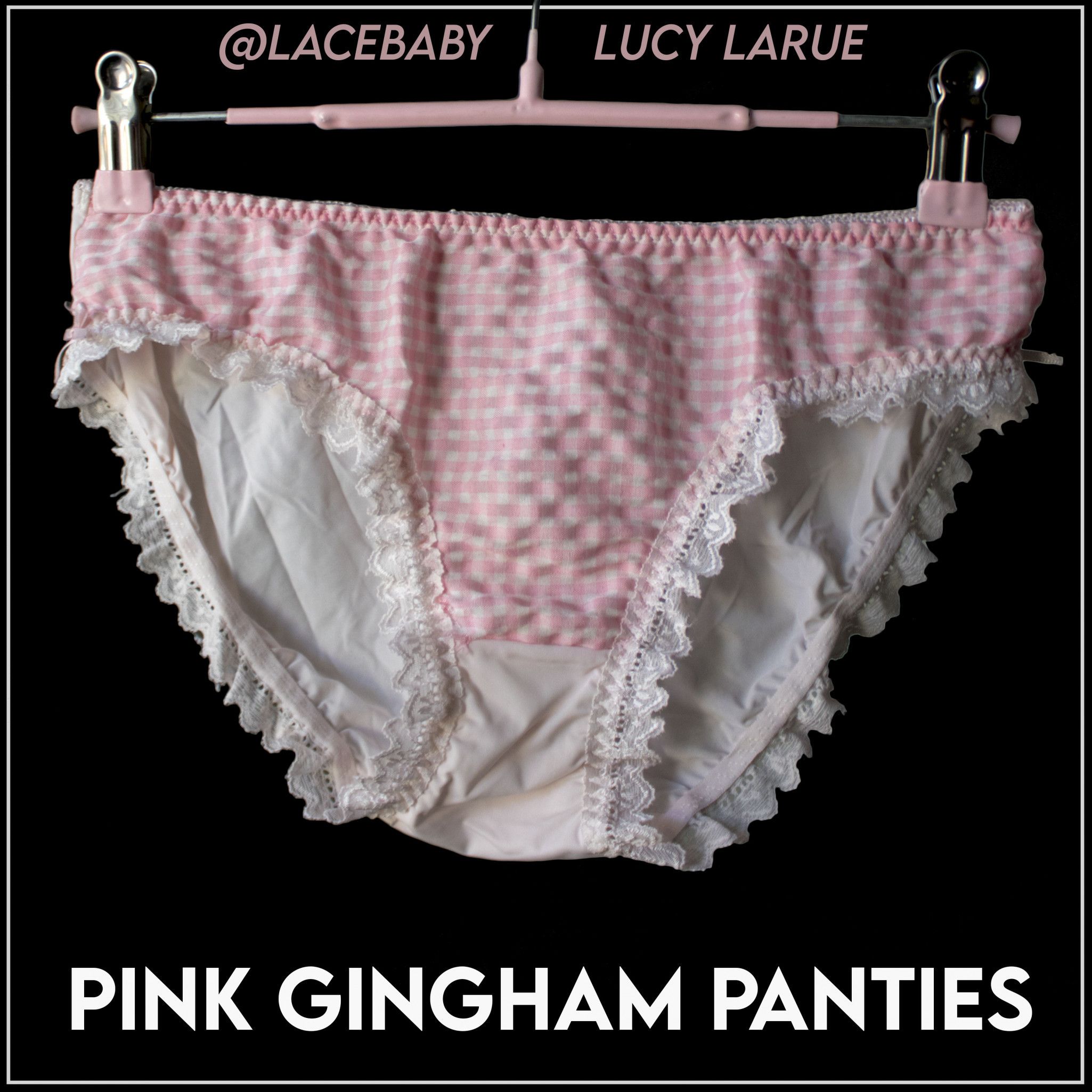 Pink Gingham Panties