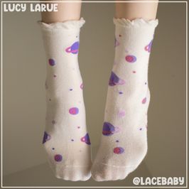 Purple Planet Socks