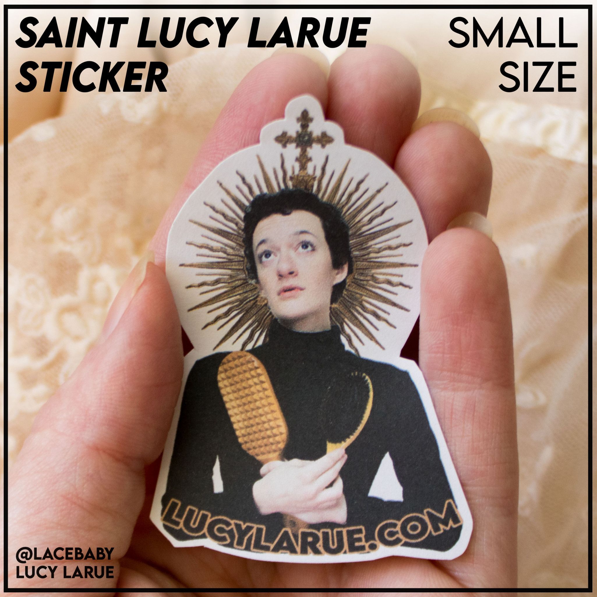 Saint Lucy LaRue Sticker Small Size