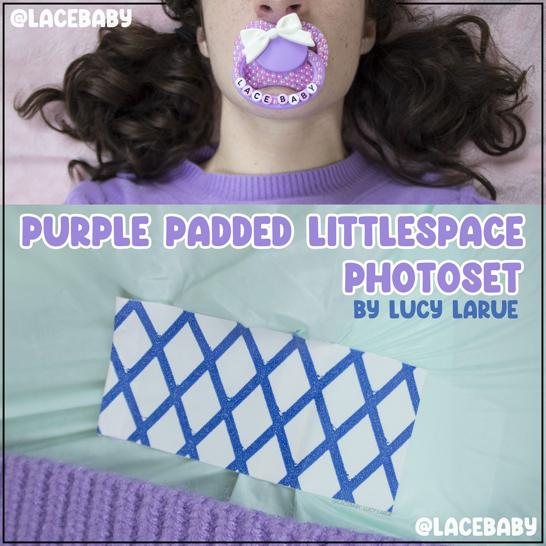 Purple Padded Littlespace Photoset