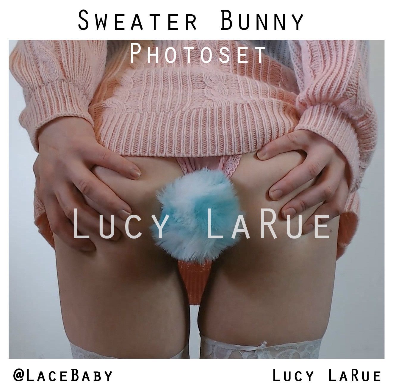 Sweater Bunny Photoset