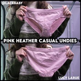 Pink Heather Casual Undies