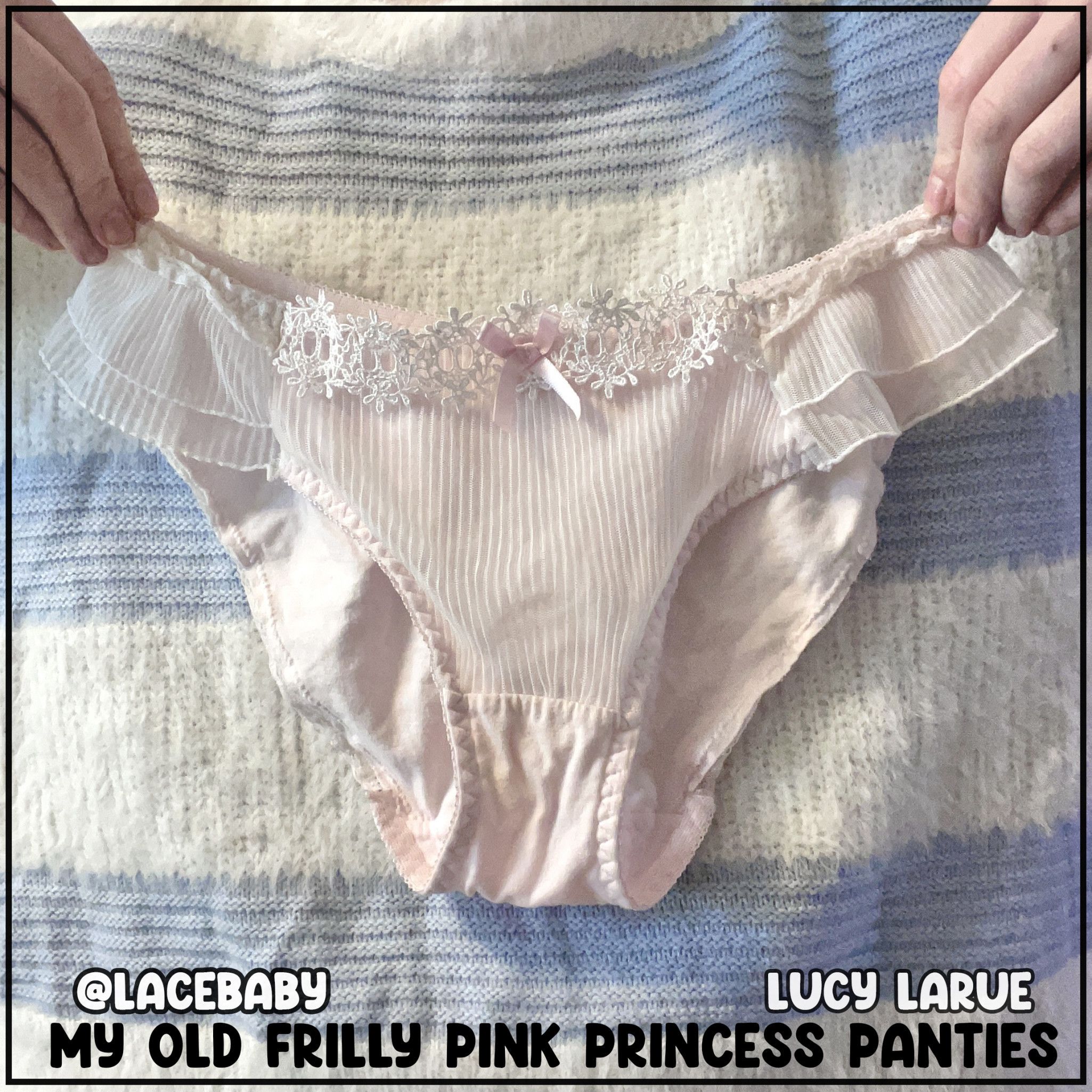 My Old Frilly Pink Princess Panties