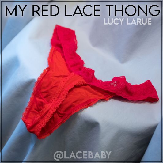 My Red Lace Thong