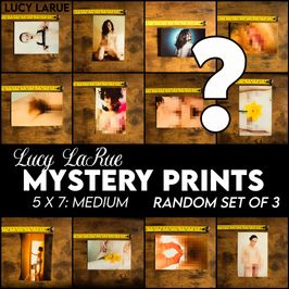 Mystery Prints Medium Size Set of 3