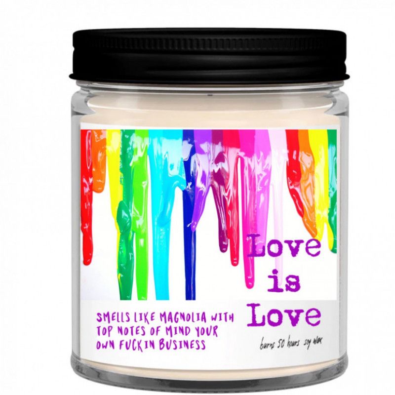 MARCH SPECIAL: Love is Love soy candle