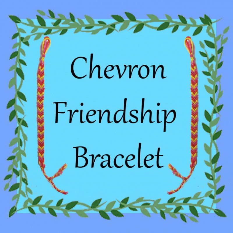 Chevron Friendship Bracelet