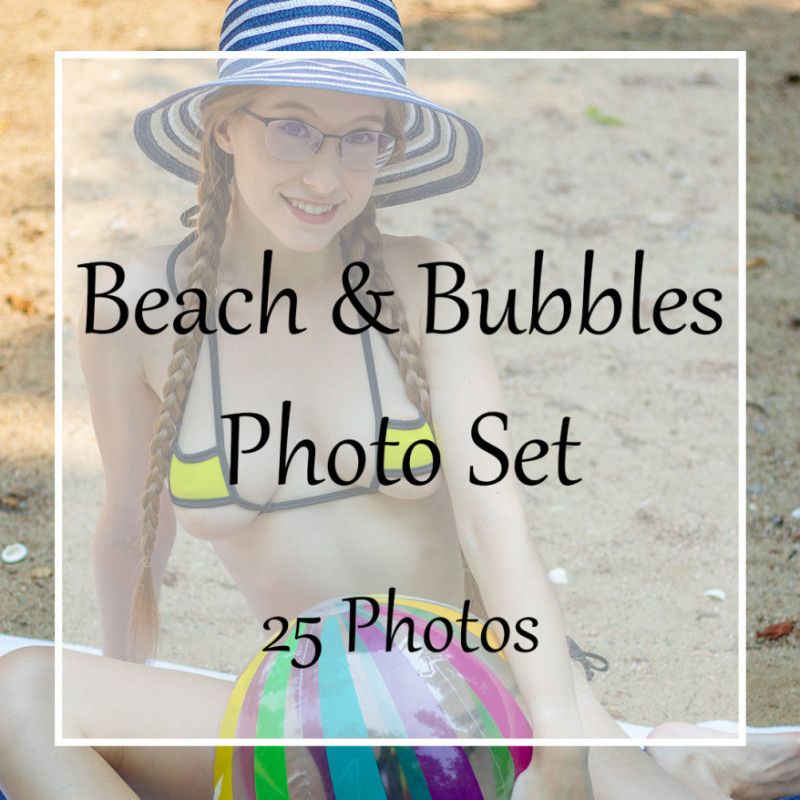 Beach and Bubbles Photo Set