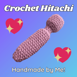 Crochet Wand Vibrator Plushy