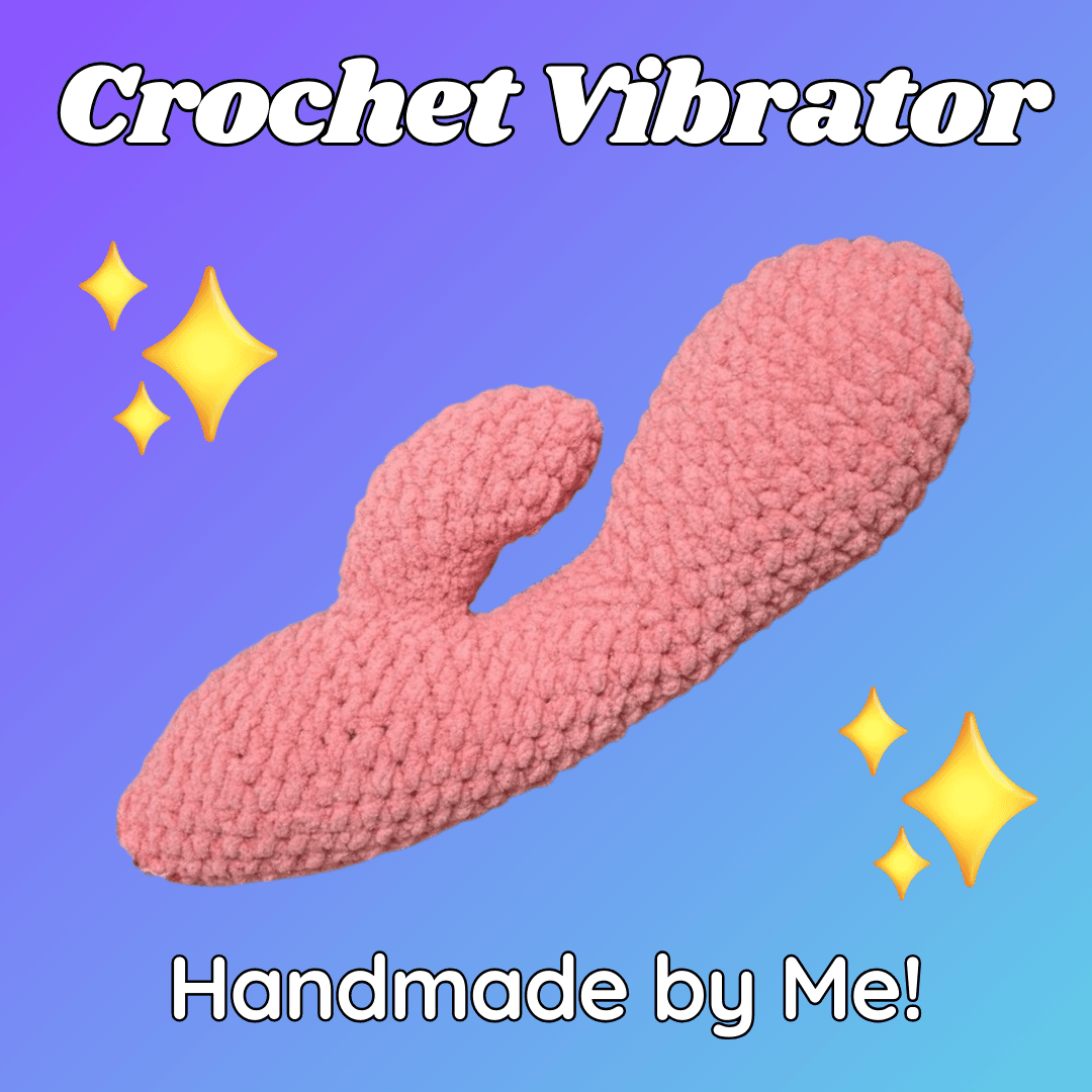 Crochet Rabbit Vibrator Plushy