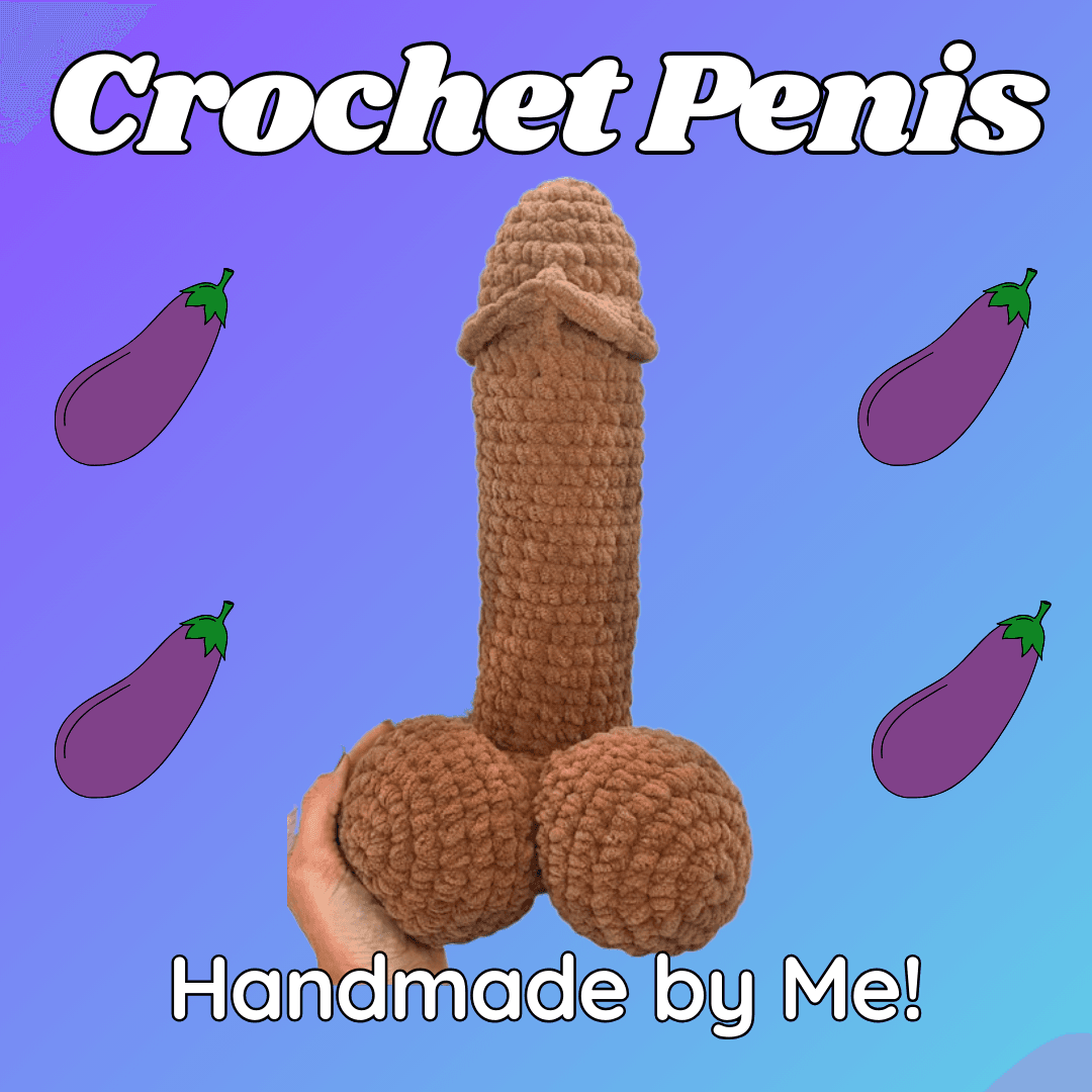 Crochet Penis Plushy