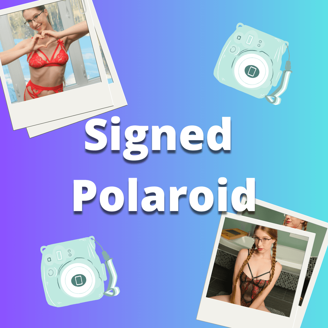 Signed Custom Polaroid