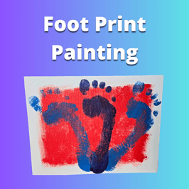 Foot Print Painting