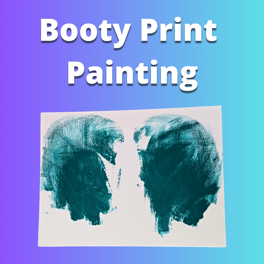 Booty Print Painting