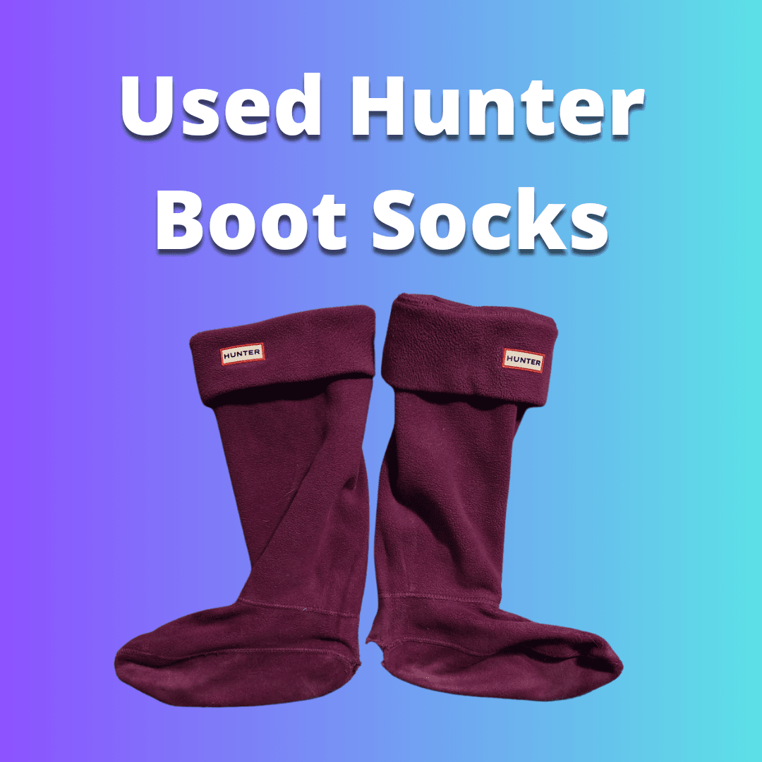 Used Hunter Boot Socks