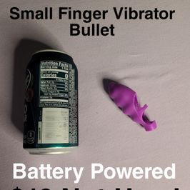 Small Soft Finger Bullet