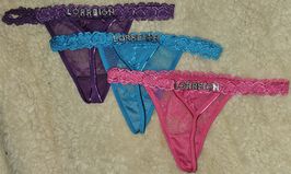 For you only!  Personalized LorReign panties!