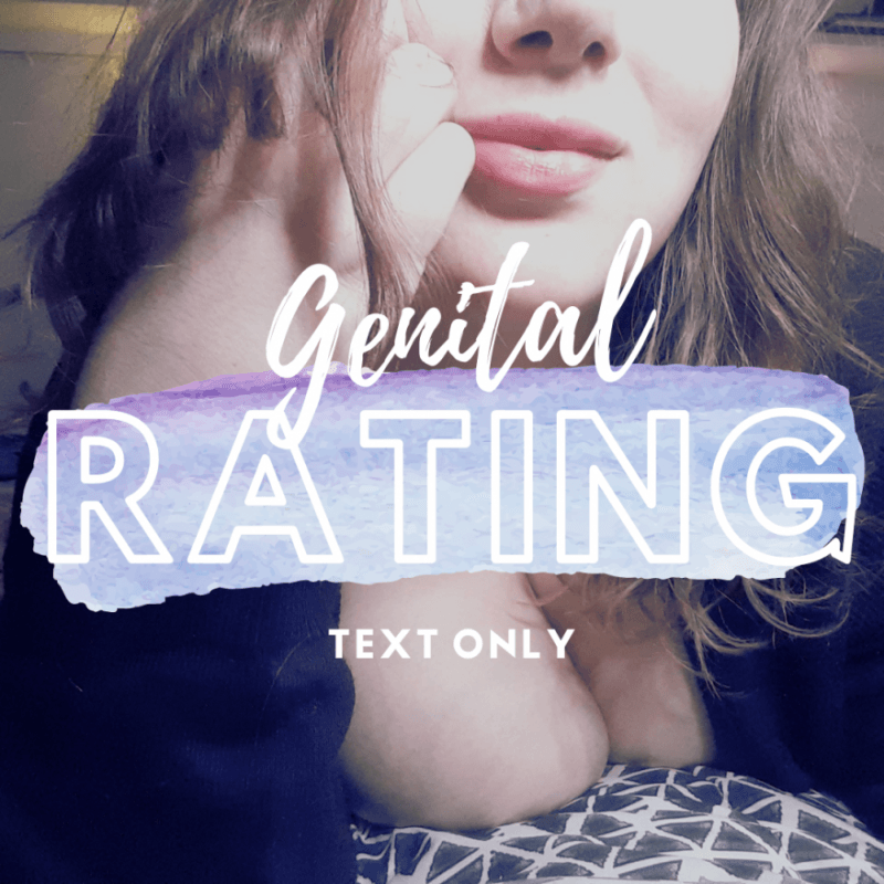 Genital Rating Text Only