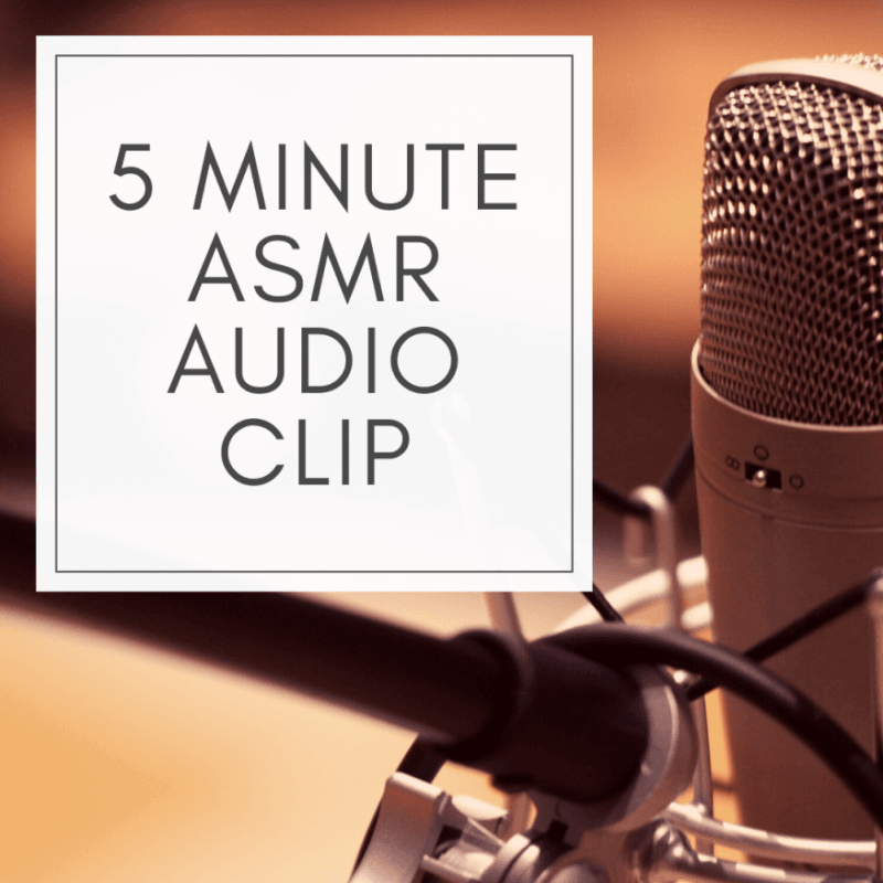 5 Minute Custom ASMR Audio