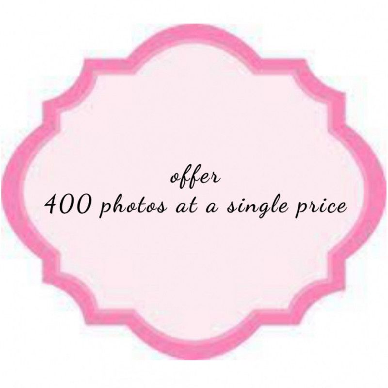 offer 400 photos at a single price