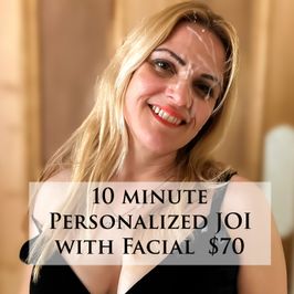 10 mins JOI  Personalized with Facial