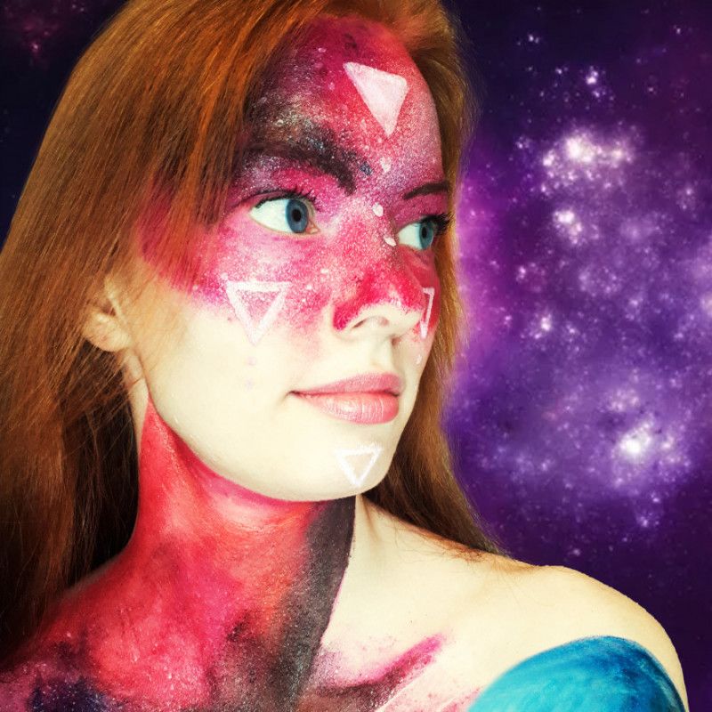 Space Body art Photoset 8 HD photo