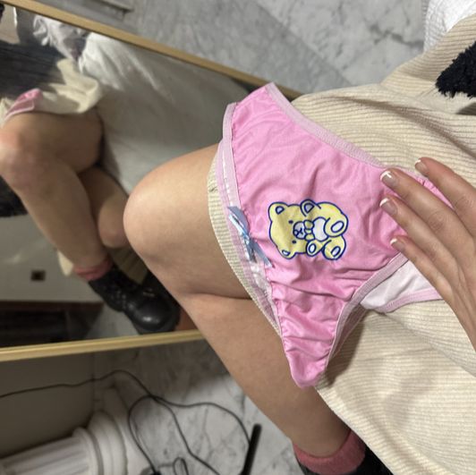 Cutie Bear Pink Panties