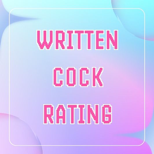 WRITTEN COCK RATING