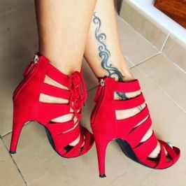 Red Sandals