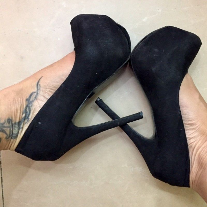 Black Hight Heels