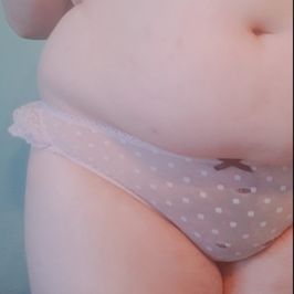 Pink Ruffle Torn Panties