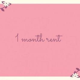 1 month rent