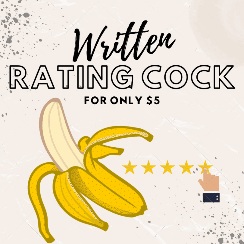 WRITTEN RATING COCK