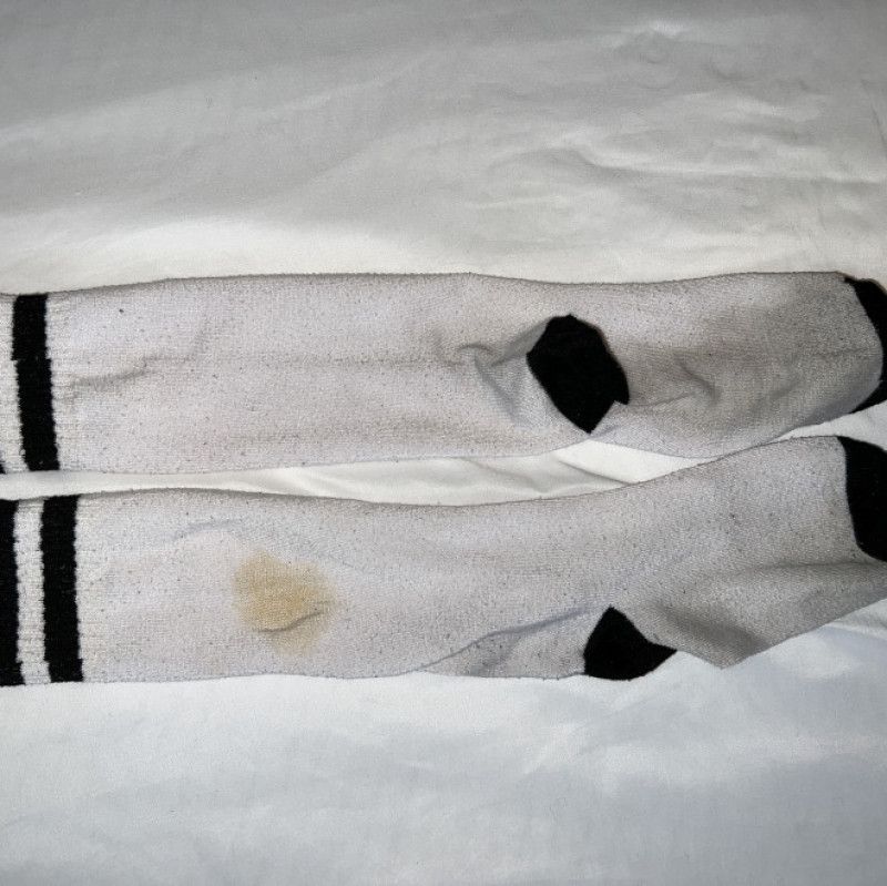 Filthy used socks