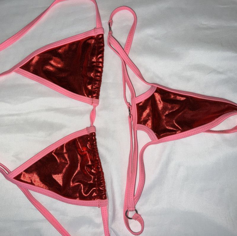 Thong Bikini Set