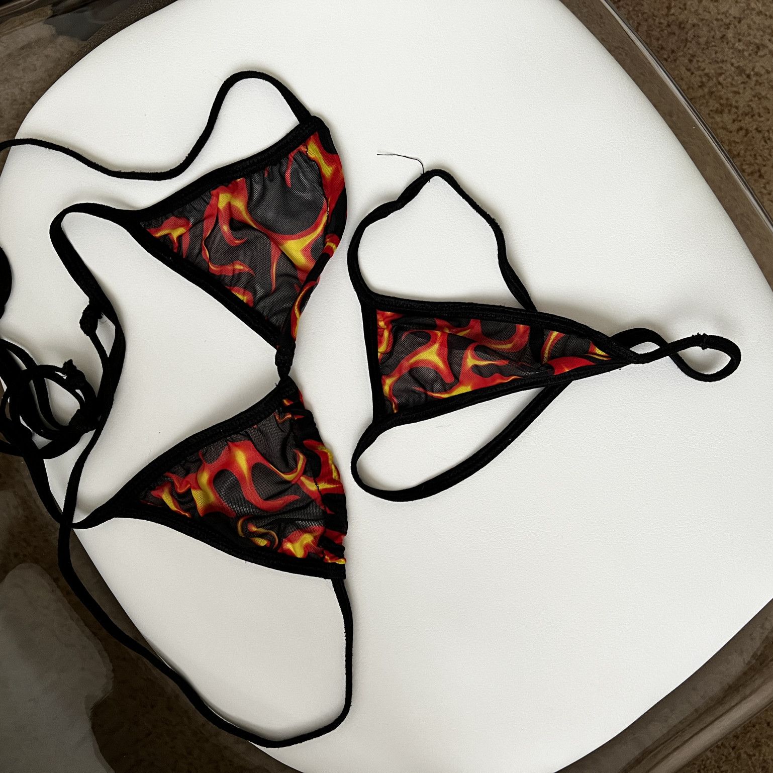 Flame Bikini Set