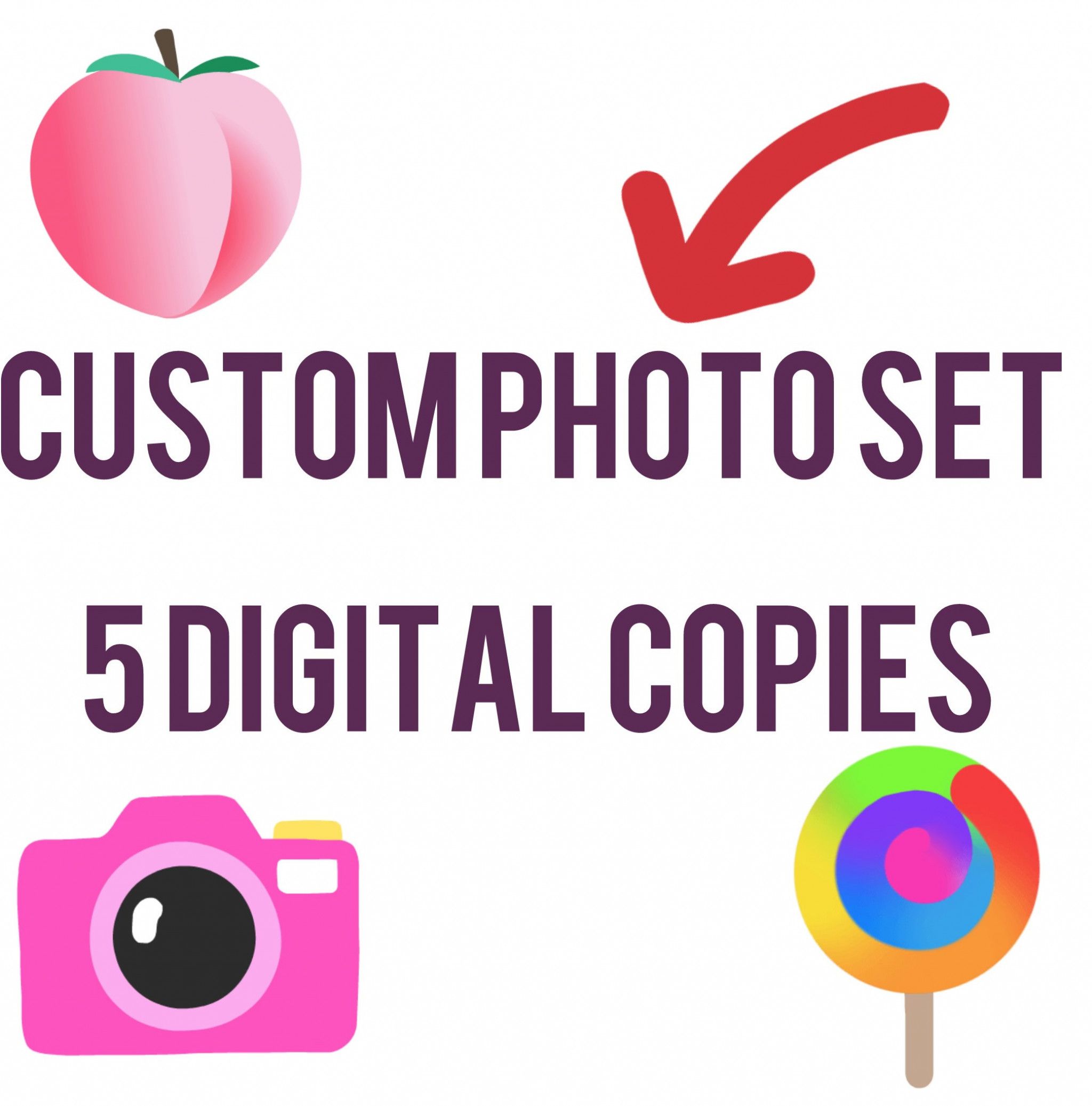 5 Custom Photos sent to YOUR Inbox!