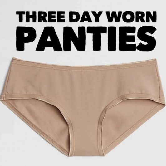 Three Day Worn Panties