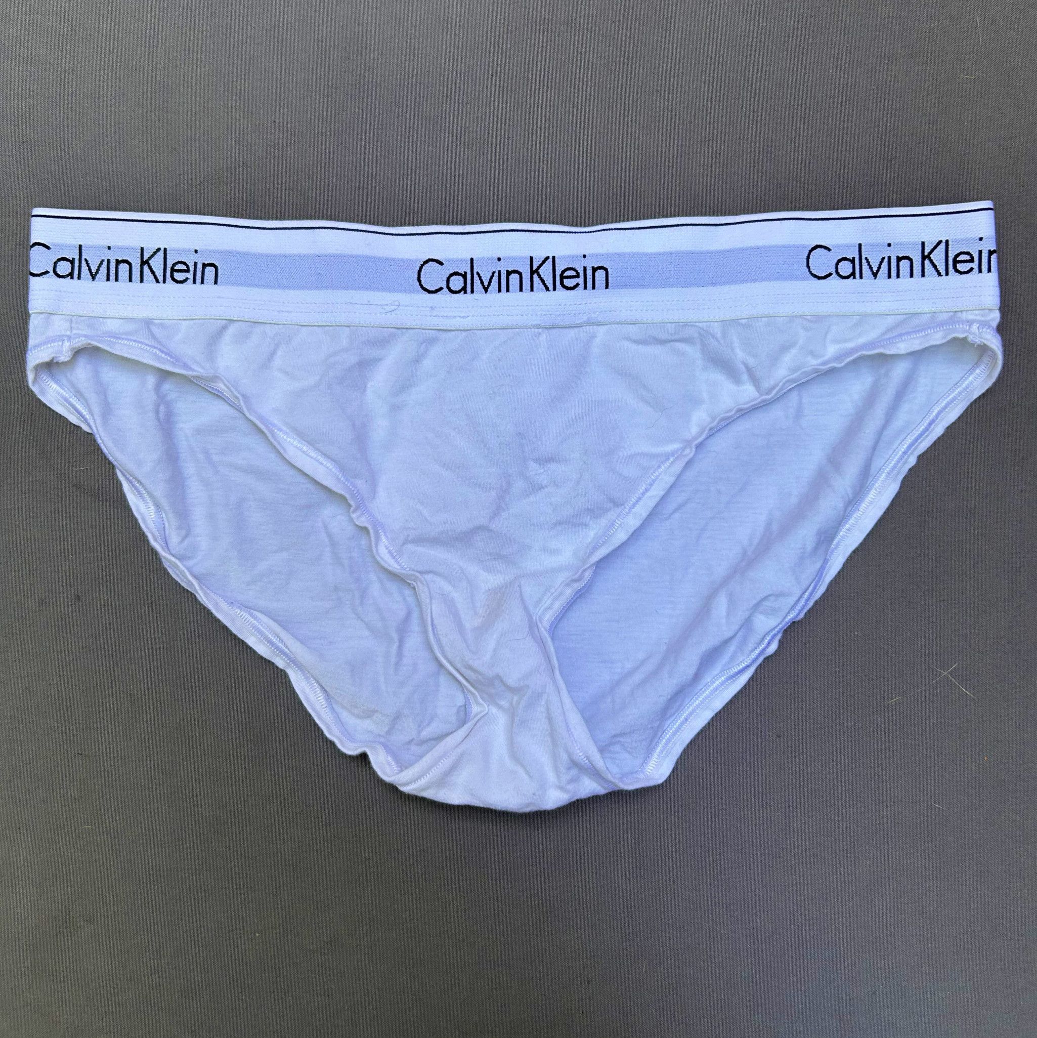 White Calvin Klein Briefs