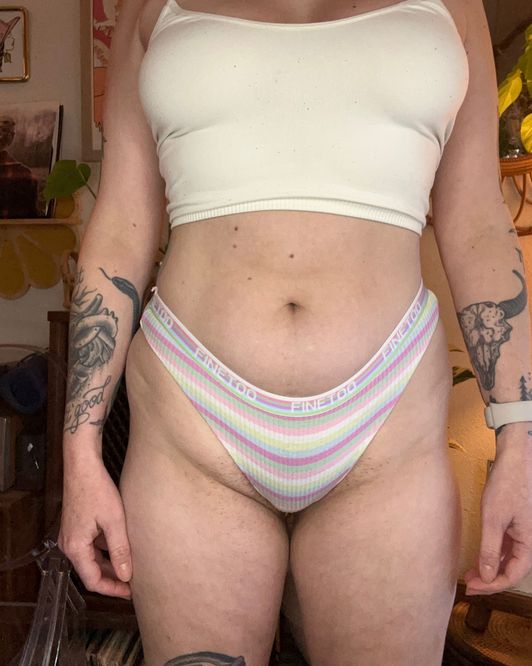 Striped Pastel Panties