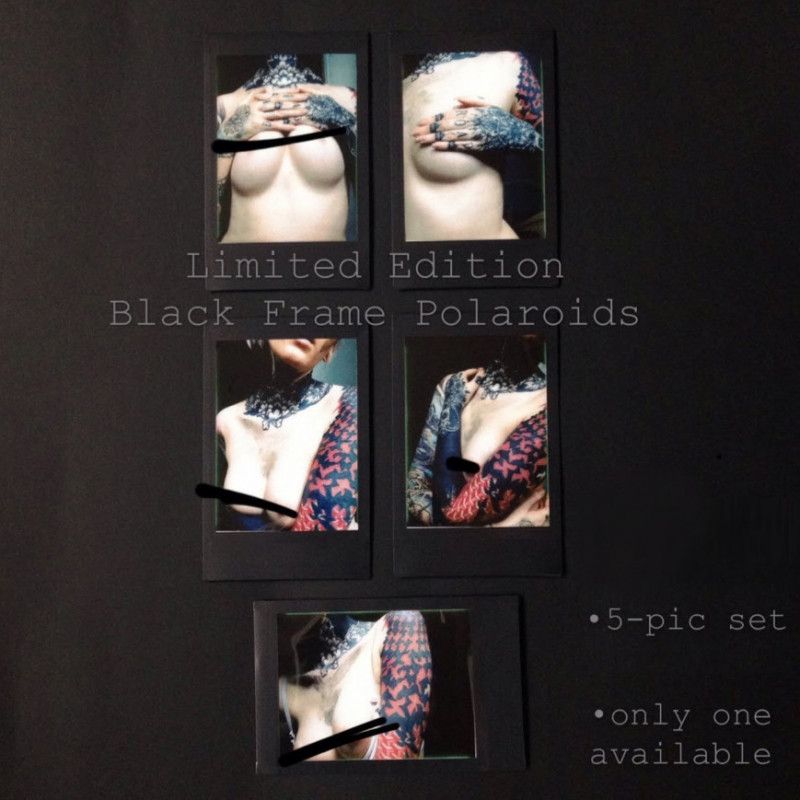 Black Polaroid Bundle