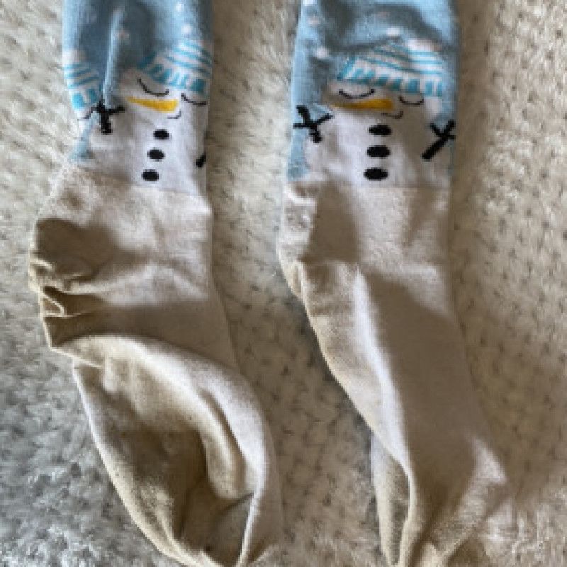 Dirty Snowman Socks