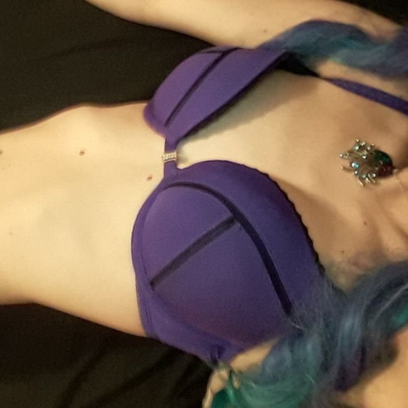 Purple Bra