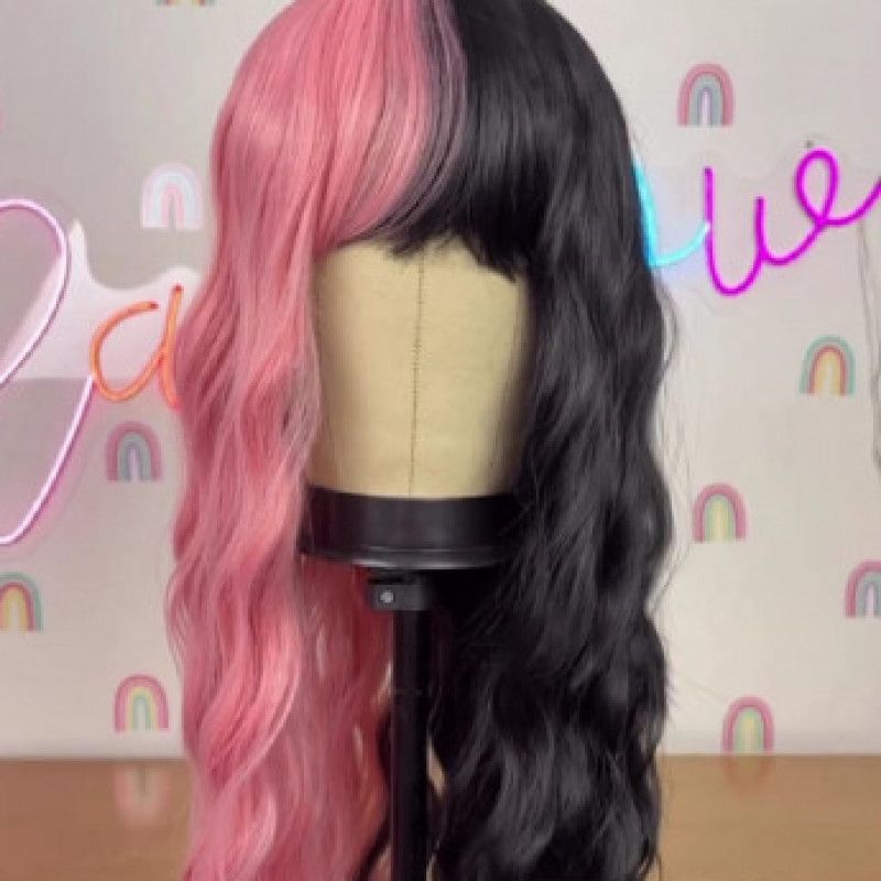 LONG TWOTONE WIG