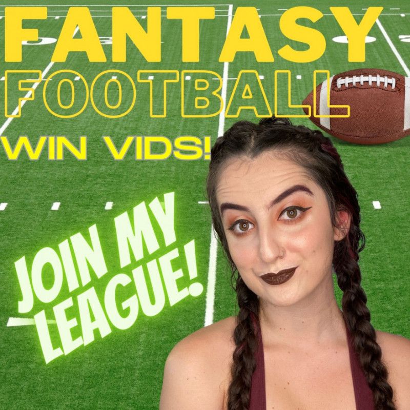 My Fantasy Football League! Chance to Win a personal JOI!