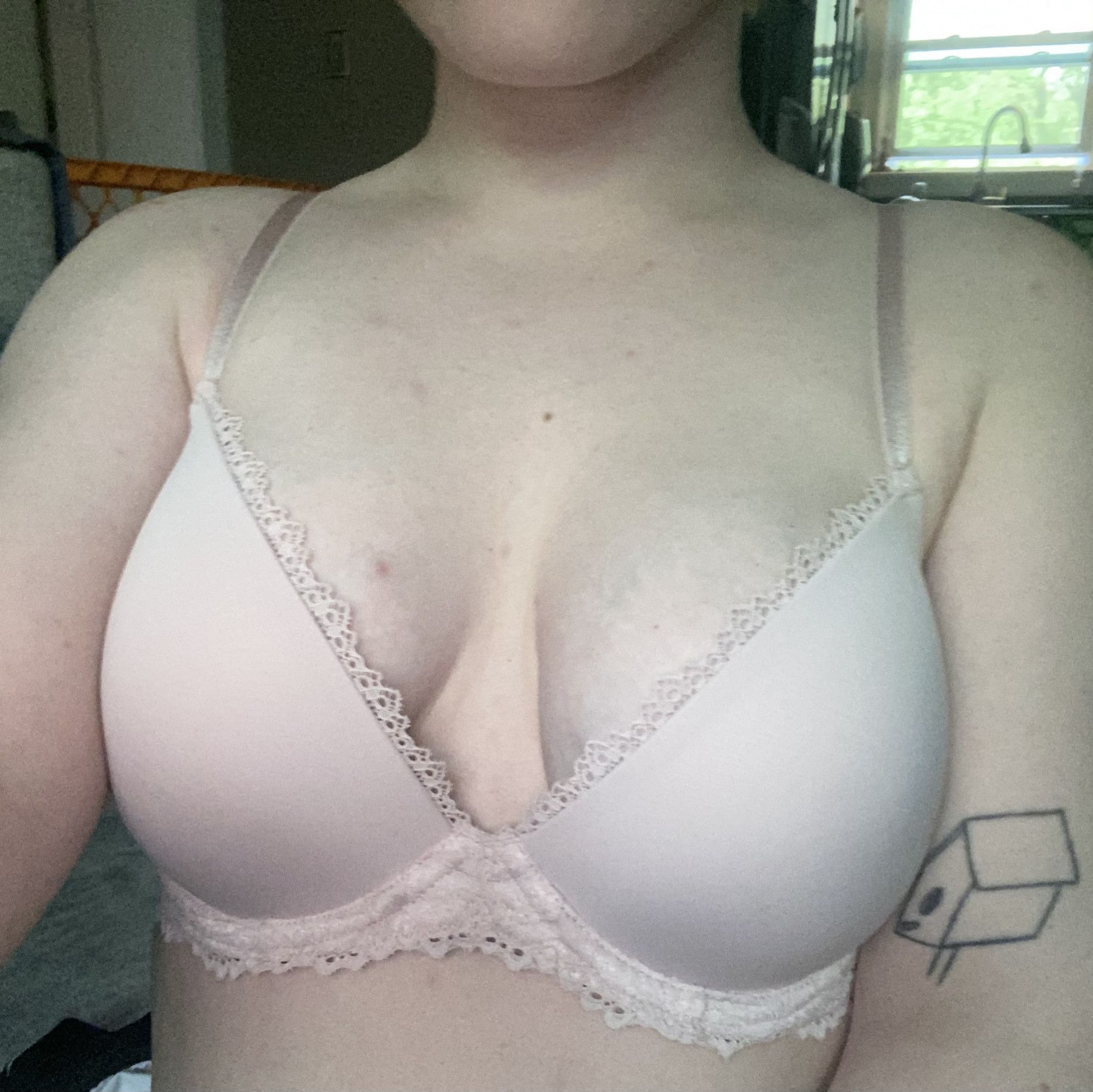 Calvin Klein Baby Pink Bra