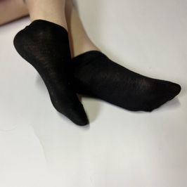 Black Ankle Socks