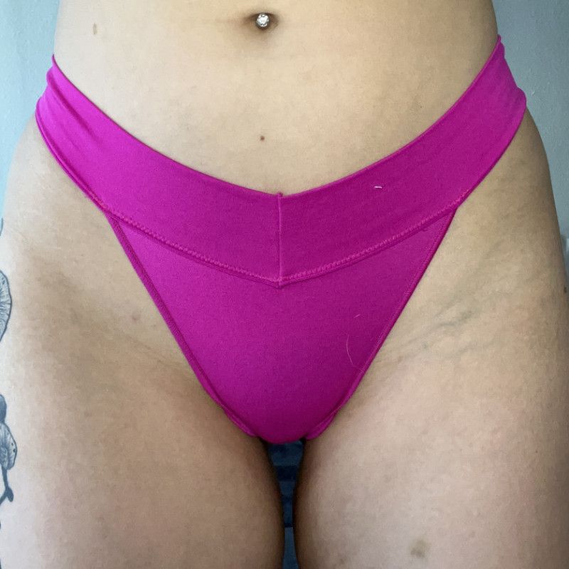 Fuchsia Pink Thong